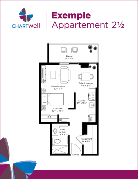 Plan des suites miniature / Suite plans thumbnail