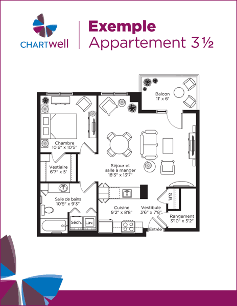 Plan des suites miniature / Suite plans thumbnail