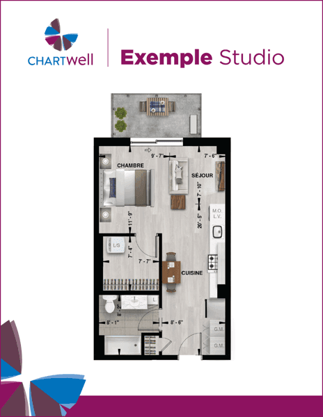Plan des suites miniature / Suite plans thumbnail