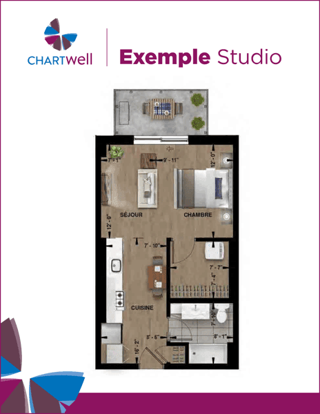 Plan des suites miniature / Suite plans thumbnail