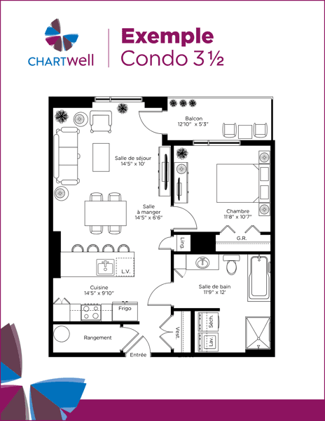 Plan des suites miniature / Suite plans thumbnail