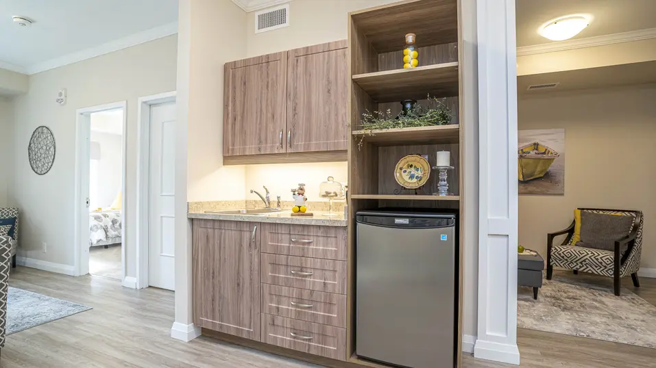 Kitchenette at Chartwell Erinview / Kitchenette à Chartwell Erinview