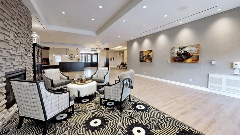 Lounge with chairs at Chartwell St. Thomas
