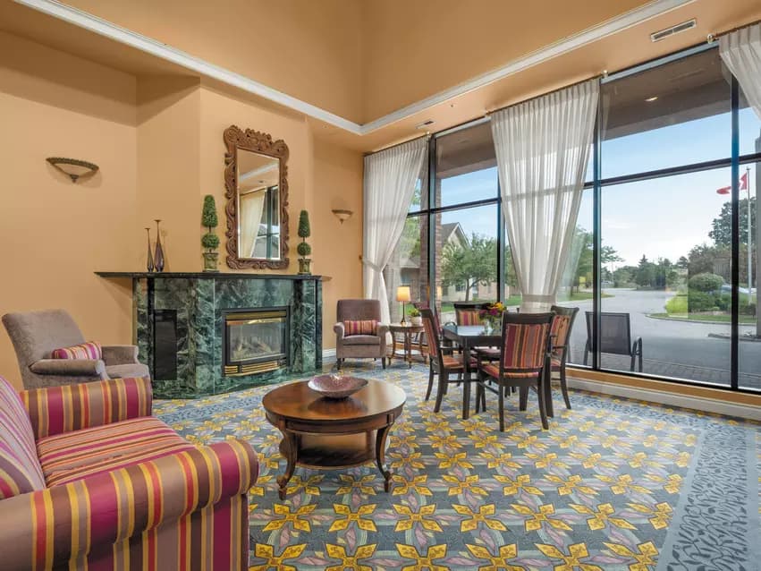 Beautiful interior of Chartwell Oak Park Terrace Retirement Residence