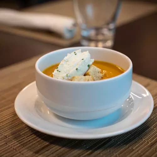 Butternut Squash Soup for starters