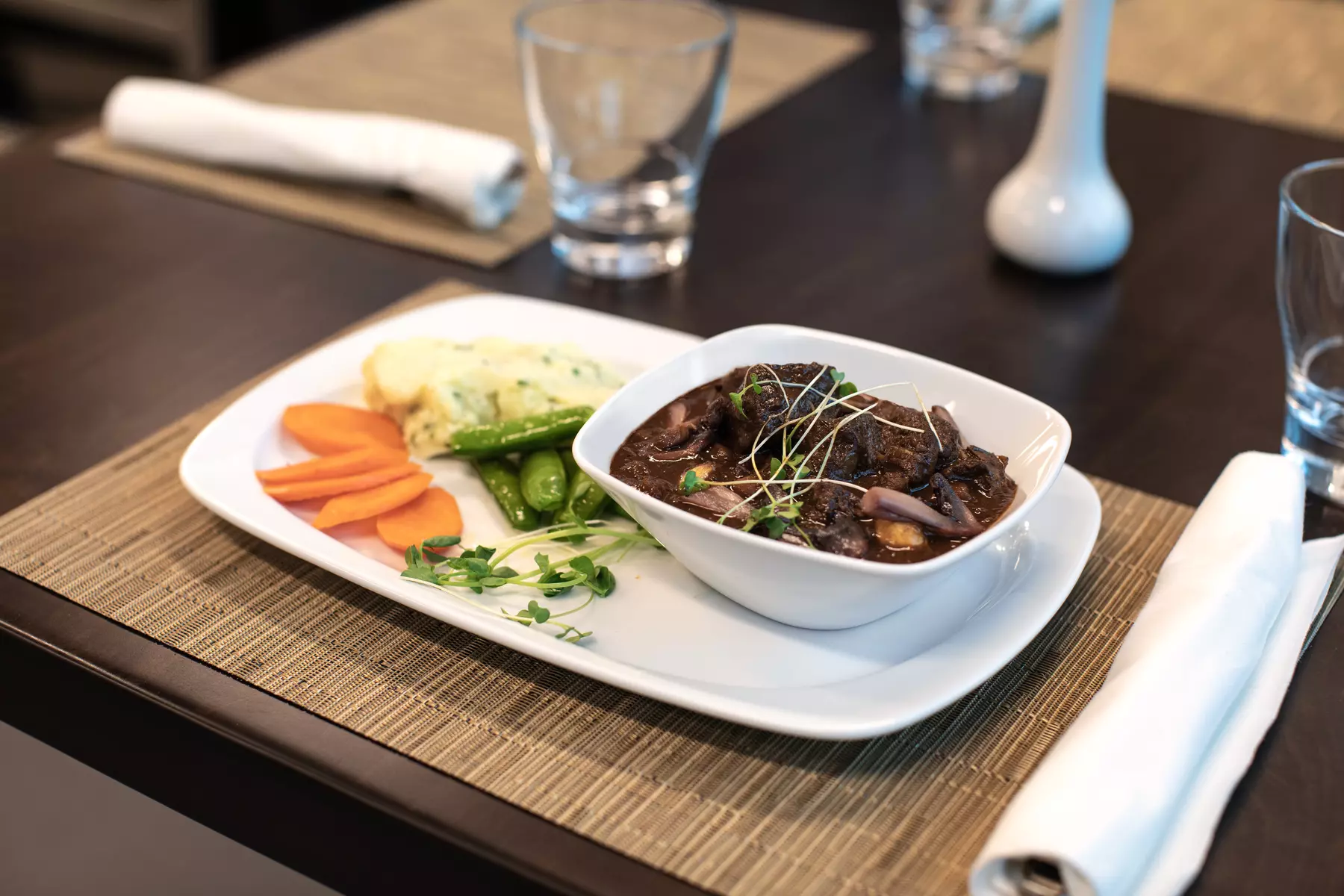 Chartwell Dining experience Beef Bourguignon