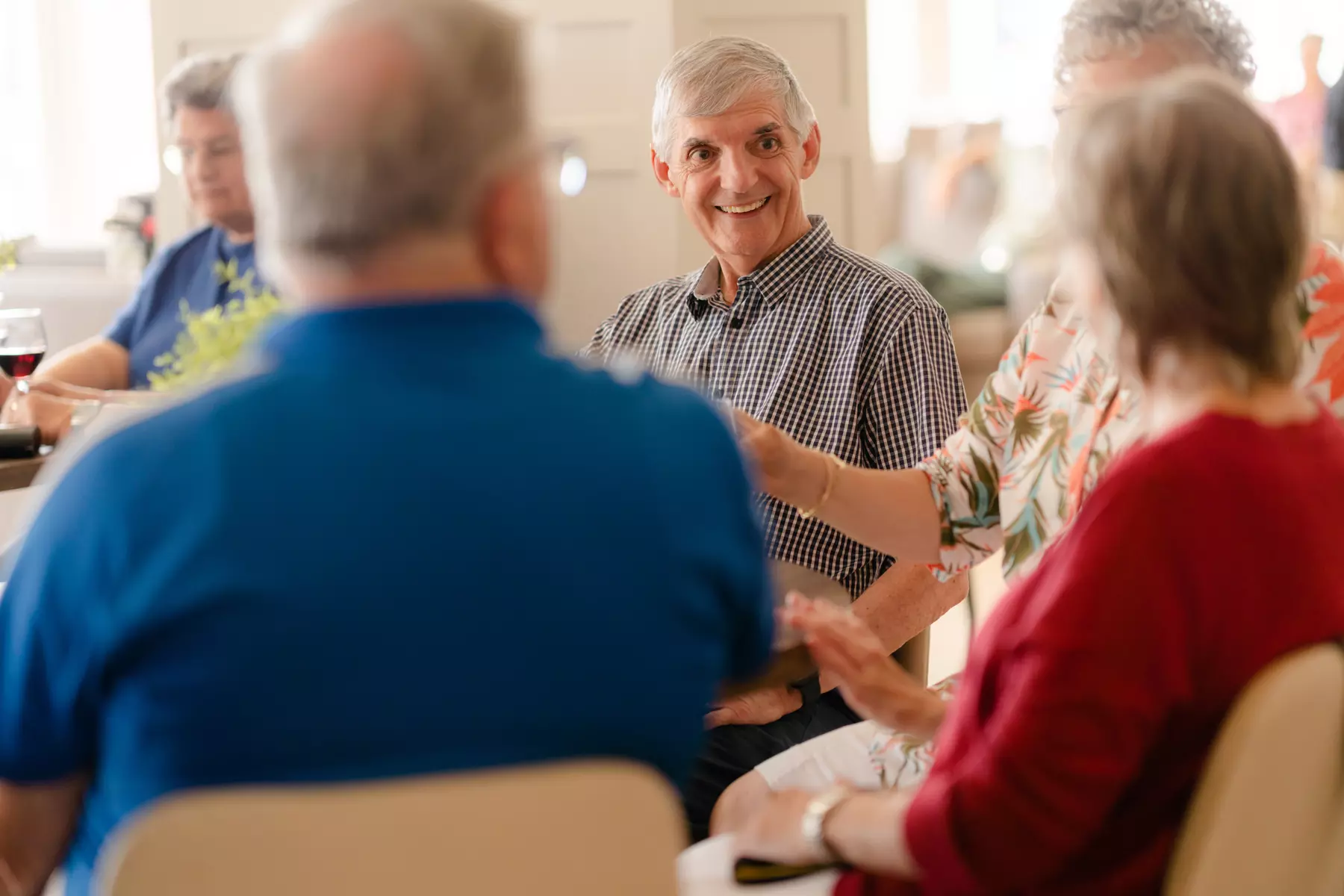 Chartwell senior residents chatting