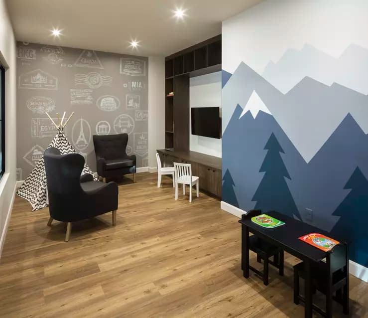 Salle de jeux enfants Chartwell L'Envol résidence pour retraités