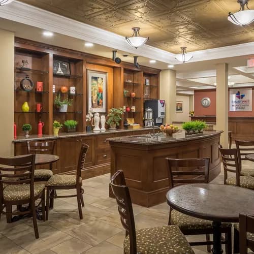 Chartwell Montgomery Village Retirement Residence bar