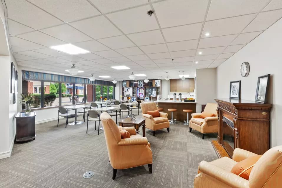 Interior common area of Chartwell Tranquility Place Retirement Residence